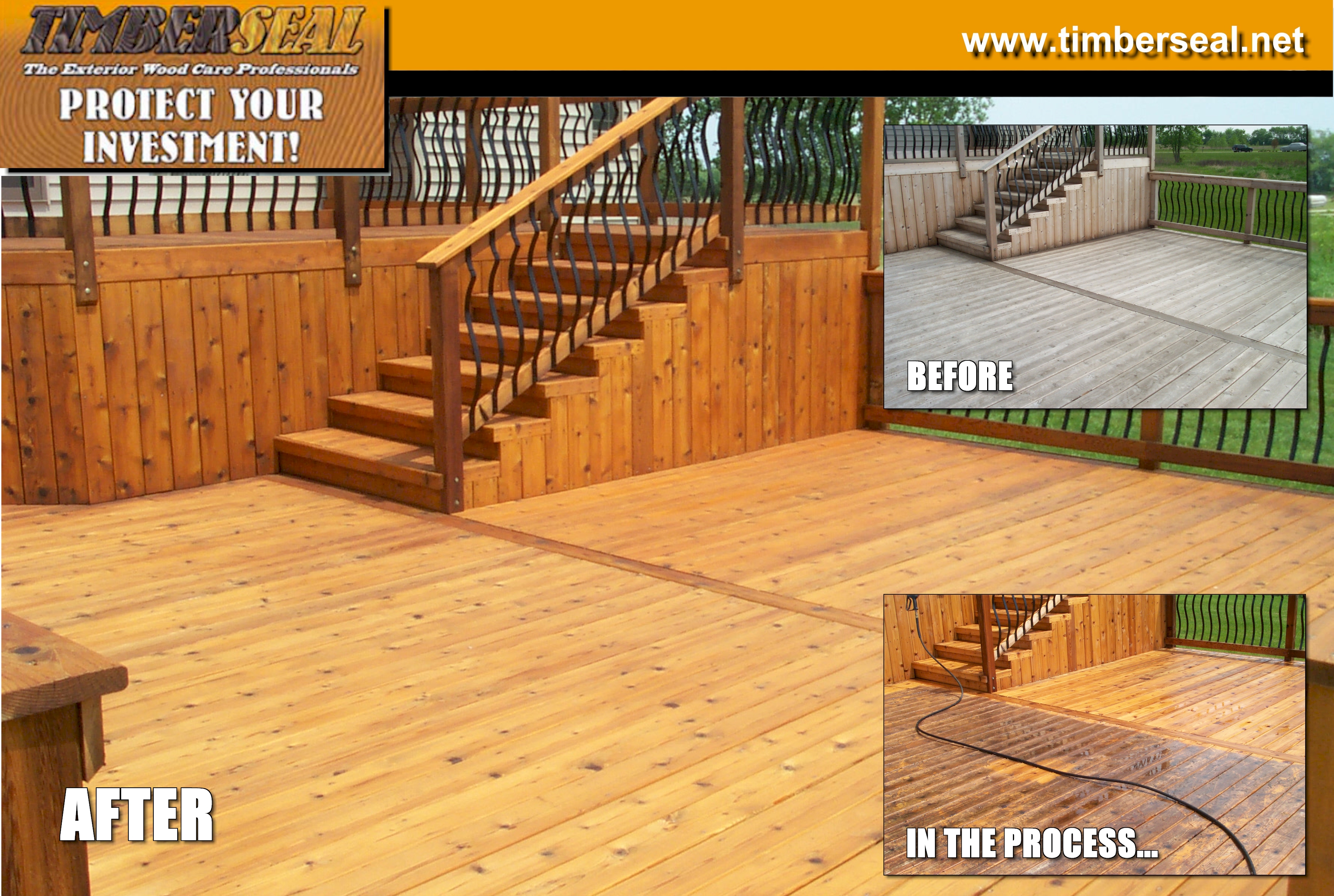 Deck Cleaning and Sealing Services Indiana