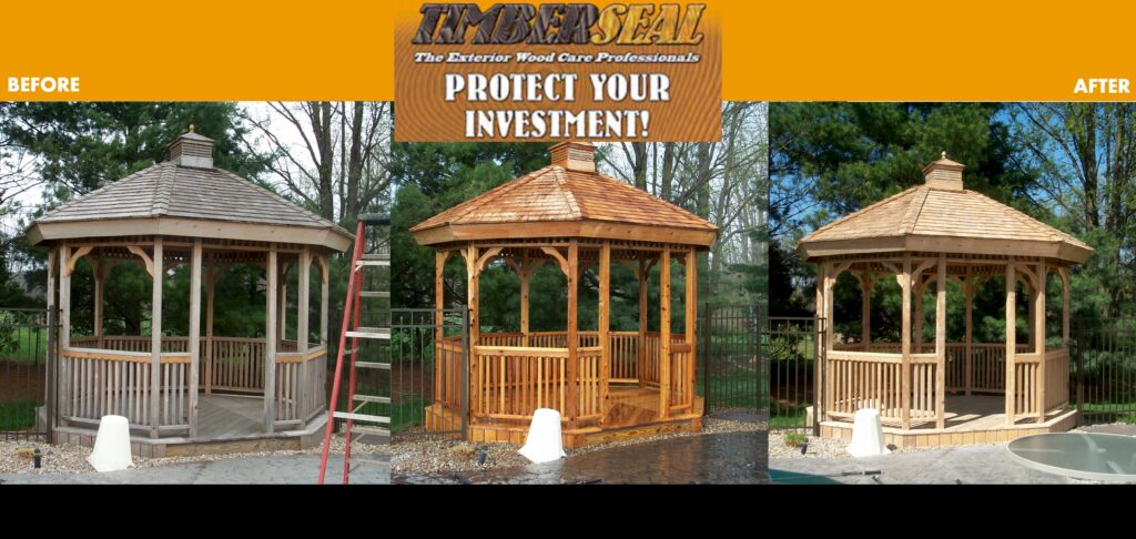 timberseal pro-uv oil finish colors, gazebo shot banda