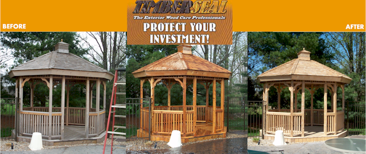 Gazebo Cleaning and Sealing