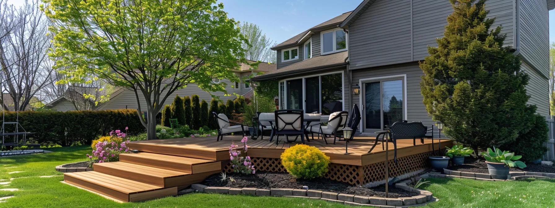 Stained deck maintenance tips for seasonal care and mold prevention in Lake County.